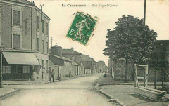 La Courneuve.Rue Edgard-Quinet
