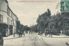 Montreuil.Avenue Pasteur et square