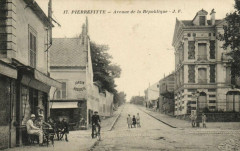 Pierrefitte.Avenue de la République.Vélo -
													93 Seine Saint Denis
												