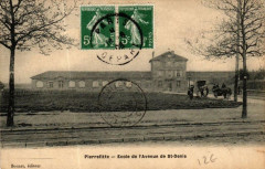 Pierrefitte.Avenue de Saint-Denis.Ecole -
													93 Seine Saint Denis
												