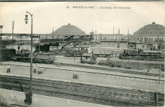 Noisy Le Sec La Gare, les rotondes -
													93 Seine Saint Denis
												