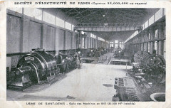 Carte publicitaire Sté électricité Paris -
													93 Seine Saint Denis
												
