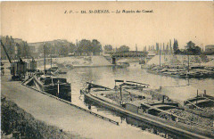 Jf 134 - Saint Denis - Le bassin du Canal