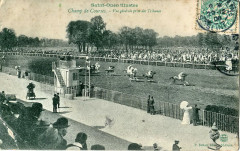 Carte postale ancienne Champ de Courses - Vue Générale prise des Tribunes
                                                                     à Saint-Ouen-sur-Seine
                                