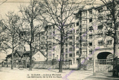 Avenue Michelet - Les Bâtiments de la Compagnie du Nord à Saint-Ouen-sur-Seine