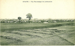 Piollet - Stains - Vue panoramique des lotissements