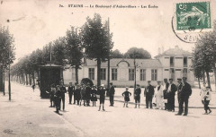 Stains.Boulevard d Aubervilliers