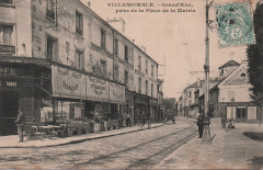 Villemomble.Grande Rue.Place de la Mairie