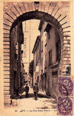 Apt début de la rue Saint-Pierre