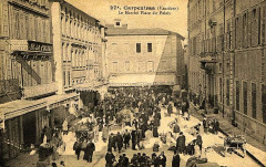 Carpentras marché place du Palais -
													84 Vaucluse
												