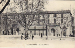 Carpentras Place du Théâtre -
													84 Vaucluse
												