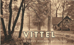 Vittel-Fr-88-vers 1930-couverture du carnet-1 -
													88 Vosges
												