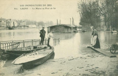 L1833 - Lagny-sur-Marne - Inondations, janvier 1910
