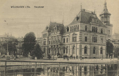 Mülhausen i. E., Elsass-Lothringen - Postamt (3) (Zeno Ansichtskarten)