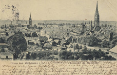 Mülhausen i. E., Elsass-Lothringen - Stadtansicht (Zeno Ansichtskarten)