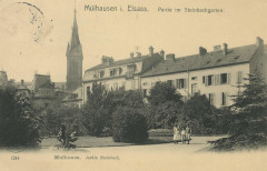 Mülhausen i. E., Elsass-Lothringen - Steinbachgarten (Zeno Ansichtskarten)