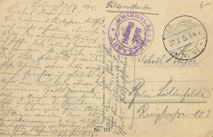 St. Mihiel, Elsass-Lothringen - Bismarckdenkmal (back) (Zeno Ansichtskarten)