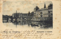 Straßburg i. E., Elsass-Lothringen - Bezirkspräsidium am Kochstaden (Zeno Ansichtskarten)