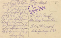 Straßburg i. E., Elsass-Lothringen - Broglieplatz (2) (back) (Zeno Ansichtskarten)