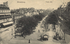 Straßburg i. E., Elsass-Lothringen - Broglieplatz (2) (Zeno Ansichtskarten)