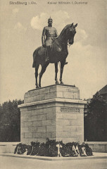 Straßburg i. E., Elsass-Lothringen - Denkmal Kaiser Wilhelm I. (Zeno Ansichtskarten)
