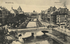 Straßburg i. E., Elsass-Lothringen - Illpanorama (Zeno Ansichtskarten)