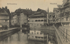 Straßburg i. E., Elsass-Lothringen - Pflanzbad (2) (Zeno Ansichtskarten)
