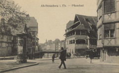 Straßburg i. E., Elsass-Lothringen - Pflanzbad (Zeno Ansichtskarten)