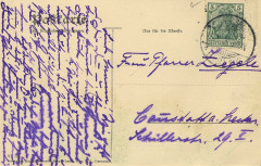 Straßburg i. E., Elsass-Lothringen - Thomaskirche (back) (Zeno Ansichtskarten)
