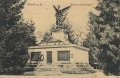 Wörth a. S., Elsass-Lothringen - Bayerndenkmal (Zeno Ansichtskarten)