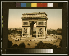 L'Arc-de-Triomphe de l'Etoile à Paris 16e