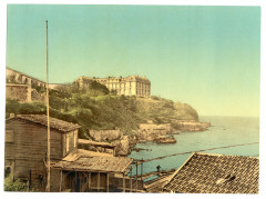 Chateau du Pharo, Old Harbor (Vieux Port), Marseilles, France-LCCN2002715103 -
													France
												