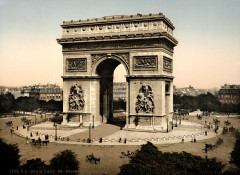 L'Arc-de-Triomphe de l'Etoile à Paris 16e