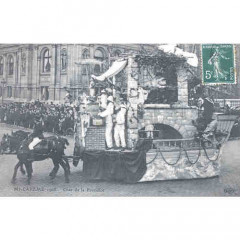 Mi-Carême 1908, Char de la Provence