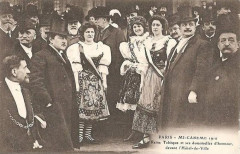Mi-Carême 1910 à l'Hôtel de Ville de Paris