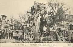 Mi-Carême 1912 - Les chars de Nice à Paris -
													75 Paris
												