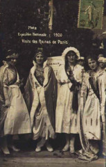 Reines de Paris à Metz 1920