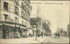 Le boulevard Victor-Hugo à Clichy