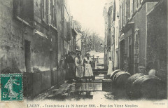 L1823 - Lagny-sur-Marne - Inondations, janvier 1910