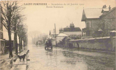 L1826 - Lagny-sur-Marne - Inondations, janvier 1910