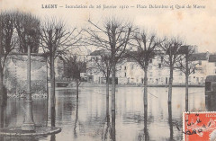 L1827 - Lagny-sur-Marne - Inondations, janvier 1910