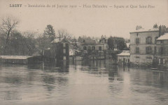 L1839 - Lagny-sur-Marne - Inondations, janvier 1910