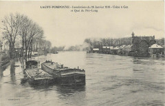 L2505 - Lagny-sur-Marne- Innondations, janvier 1910