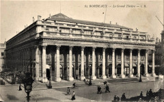 Bordeaux place de la comedie 17 à Bordeaux