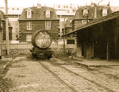 Bercy wagon chargé de vin
