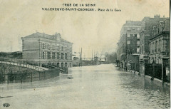 Eld - Crue De La Seine - Villeneuve-Saint-Georges - Place de la Gare