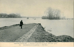 Nd 82 - Gennevilliers - Grande crue de la Seine (janvier 1910) - Inondation de la plaine