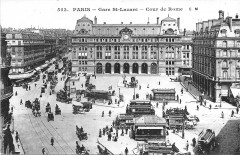Gare Saint-Lazare 1900s