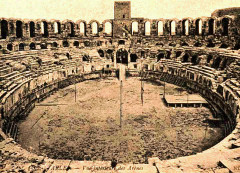 Arles Arènes Tour médiévale -
													13 Bouches du Rhône
												