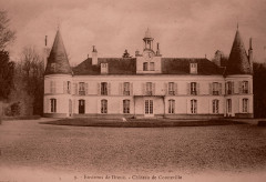 Chateau de Comteville vers 1890 -
													28 Eure et Loir
												